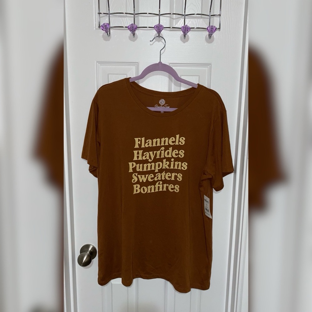 Saddle Brown Fall List V2 Shirt